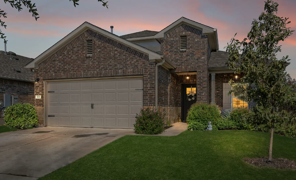 124 Moravia Road, Georgetown, TX — front exterior