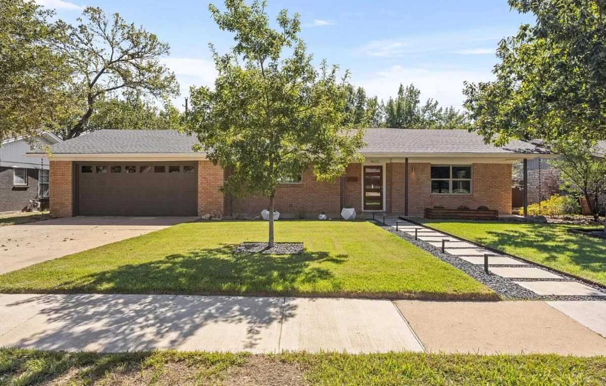 4605 Pack Saddle Pass, Austin, TX — front exterior with mature trees