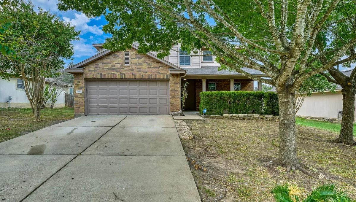 399 Paddington Drive, Kyle, TX — brick front